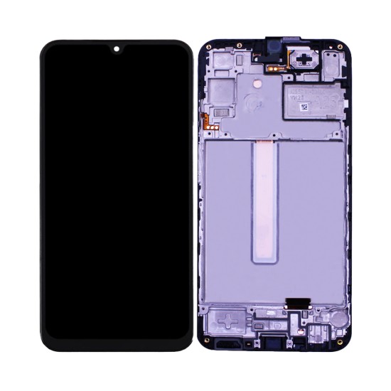 Touch+Display+Frame Samsung Galaxy A25 5G/A256 Service Pack Black Touch+Display+Frame Samsung Galaxy A25 5G/A256 Service Pack Black
